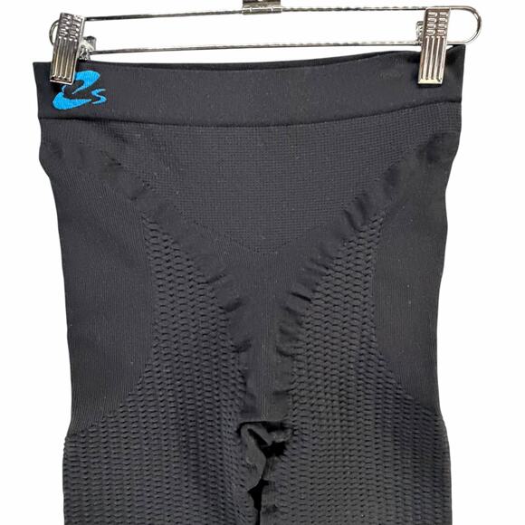 CzSalus Anti Cellulite Leggings Womens XL Black Slimming Shaping Micromassage - Picture 4 of 14